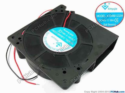 72236 Xinyujie DC- Bearing OEM- Blower Fan XJB48B1232M, w235x2, 0.08A Xinyujie DC- Bearing OEM- Blower Fan 