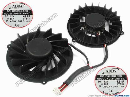 72446 ADDA AD5512HB-LC1 Server - Round Fan dia61x13, 12V 0.30A, With 2 Fan For 5-Pin ADDA AD5512HB-LC1 Server - Round Fan <p>ADDA:</p>
<p>&nbsp;&nbsp;&nbsp;&nbsp;&nbsp;&nbsp;&nbsp;&nbsp;&nbsp;&nbsp;&nbsp;&nbsp;AD5512HB-LC1, Y61,&nbsp;Fan Size:61x13mm,</p>
<p>&nbsp;&nbsp;&nbsp;&nbsp;&nbsp;&nbsp;&nbsp;&nbsp;&nbsp;&nbsp; Voltage:DC 12V, Ampere:0.30A</p>
<p>&nbsp;&nbsp;&nbsp;&nbsp;&nbsp;&nbsp;&nbsp;&nbsp;&nbsp;&nbsp;&nbsp;&nbsp;AD5112HB-E03, Y58, Fan Size:54x10mm,</p>
<p>&nbsp;&nbsp;&nbsp;&nbsp;&nbsp;&nbsp;&nbsp;&nbsp;&nbsp;&nbsp;&nbsp;&nbsp;Voltage:DC 12V, Ampere:0.20A</p>