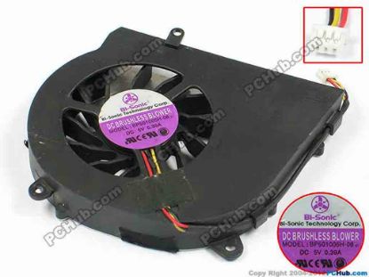 72486 Bi-Sonic BP501005H-08 Cooling Fan  bw70x60x12, w15x3x3, 5V 0.39A, Bare Fan Bi-Sonic BP501005H-08 Cooling Fan  