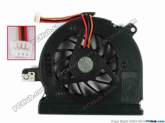 74928 Toshiba MCF-909AM05 Cooling Fan  BA31-00027A, Bare, w25x3x4, 5V 180mA Toshiba MCF-909AM05 Cooling Fan  