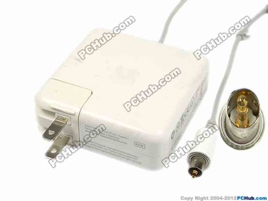 75335 Apple Common Item (Apple) AC Adapter- Laptop A1021, 24.5V 2.65A 65W Apple Common Item (Apple) AC Adapter- Laptop <span class="span11" id="ctl00_ContentPlaceHolder1_ItemDesc1_lblItemDescription">Apple 85W MagSafe Power Adapter&nbsp;<br />
Model: A1021<br />
<font color="#000000" face="Arial">ADP-85EB T (Delta)</font><br />
<br />
INPUT: 100-240V~ 1.5A, 50-60Hz<br />
OUTPUT: 24.5V 2.65A 65W<br />
<br />
Dimensions: 75 x 75 x 29 mm 
<p>*Please take note, 2 wire AC <a href="http://www.pchub.com/uph/category/356/Power-Core.html">power cord</a> not included.</p>
<p></p></span>