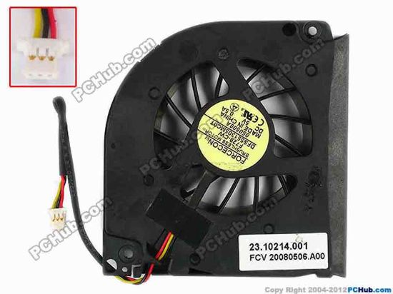 77428 Forcecon DFS551305MC0T Cooling Fan  F729-CW, bare, w110x3x3, 5V 0.5A Forcecon DFS551305MC0T Cooling Fan  <span style="color: #ff0000;">富士通V5505 V4454&nbsp; 风扇</span>