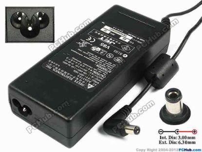 77779 Delta Electronics ADP-70EB AC Adapter- Laptop 20V 3.5A, 6.3/3.0mm, 3-Prong Delta Electronics ADP-70EB AC Adapter- Laptop <div>In stock now ready to ship in 24 hours.&nbsp;</div>
<div><br />
</div>
<div>Model: ADP-70EB</div>
<div><br />
</div>
<div>INPUT: 100-240V~1.5A, 50-60Hz&nbsp;</div>
<div>OUTPUT: 20V 3.5A 70W</div>
<div>Connecter size: Int. Diameter: 3.0mm&nbsp;</div>
<div>Ext. Diameter: 6.30mm</div>
<div><br />
</div>
<div><br />
</div>
<div>Dimensions: 133 X 58 X 29 mm</div>
<div><br />
</div>
<div>*Please take note, 3 wire AC power cord not included.</div>
<div><br />
</div>