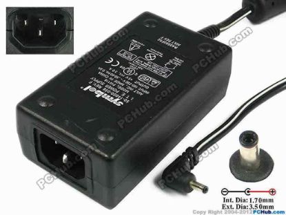 77878 Other Brands Symbol AC Adapter 5V-12V 5V 3A, 3.8/1.3mm, IEC C14 Other Brands Symbol AC Adapter 5V-12V <div>In stock now ready to ship in 24 hours.&nbsp;</div>
<div><br />
</div>
<div>Model: 50-14000-058 REV.F</div>
<div><br />
</div>
<div>INPUT: 100-240V~0.5A, 50-60Hz&nbsp;</div>
<div>OUTPUT: 5V 3.0A 15W</div>
<div>Connecter size: Int. Diameter: 1.50mm&nbsp;</div>
<div>Ext. Diameter: 3.50mm</div>
<div><br />
</div>
<div><br />
</div>
<div>Dimensions: 96 X 55 X 33 mm</div>
<div><br />
</div>
<div>*Please take note, 3 wire AC power cord not included.</div>