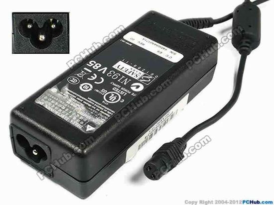 77881 Delta Electronics ADP-65HB BB AC Adapter- Laptop 19V 3.42A, 2-pin, 3-Prong Delta Electronics ADP-65HB BB AC Adapter- Laptop <div>In stock now ready to ship in 24 hours.&nbsp;</div>
<div><br />
</div>
<div>Model: ADP-65HB BB</div>
<div><br />
</div>
<div>INPUT: 100-240V~1.5A, 50-60Hz&nbsp;</div>
<div>OUTPUT: 19V 3.42A 65W</div>
<div><br />
</div>
<div>Dimensions: 108 X 46 X 30 mm</div>
<div><br />
</div>
<div>*Please take note, 3 wire AC power cord not included.</div>