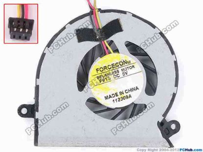 77899 Forcecon Common Item (Forcecon) Cooling Fan  F91S, Bare, w25x3x3, 5V Forcecon Common Item (Forcecon) Cooling Fan  