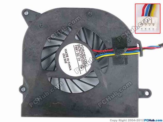 77900 Forcecon Common Item (Forcecon) Cooling Fan  F881, Bare, w70x4x4, 5V Forcecon Common Item (Forcecon) Cooling Fan  