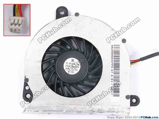 77924 Panasonic UDQFLZR08CCM Cooling Fan  Bare, w35x3x3, 5V 0.18A Panasonic UDQFLZR08CCM Cooling Fan  
