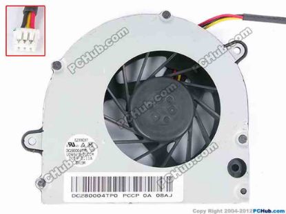 77934 Panasonic UDQFLJH01CCM Cooling Fan  DC280004TP0, bare, w60x3x3, 5V 011A Panasonic UDQFLJH01CCM Cooling Fan  