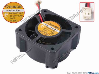 78320 SUNON GM1204PKV2-A Server - Square Fan sq40x20, w35x2x2, 12V 0.7W SUNON GM1204PKV2-A Server - Square Fan 