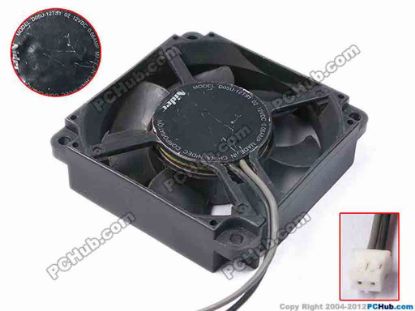78758 Nidec D05U-12TS1 Server - Square Fan 02, sq50x50x12, w85x2x2, 12V 0.06A Nidec D05U-12TS1 Server - Square Fan 