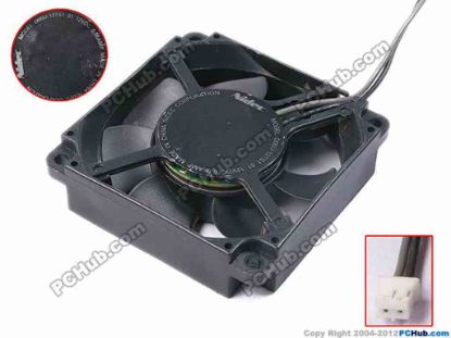78762 Nidec D05U-12TS1 Server - Square Fan 01, sq50x50x12, w85x2x2, 12V 0.05A Nidec D05U-12TS1 Server - Square Fan 