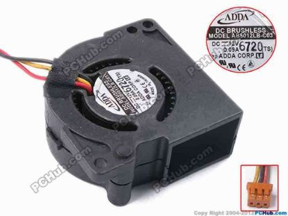78929 ADDA AB5012LB-C03 Server - Blower Fan TS, bw50x50x20, 175x3x3, 12V 0.09A ADDA AB5012LB-C03 Server - Blower Fan 