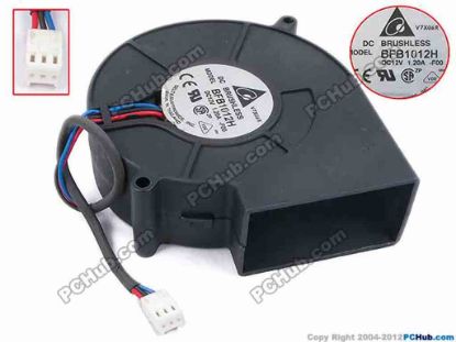 78936 Delta Electronics BFB1012H Server - Blower Fan -F00, bw97x94x33, w175x3x3, 12V 1.2A Delta Electronics BFB1012H Server - Blower Fan