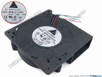 79025 Delta Electronics BFB1212VH Server - Blower Fan -F00, bw120x120x32, w50x3, 12V 1.88A Delta Electronics BFB1212VH Server - Blower Fan 