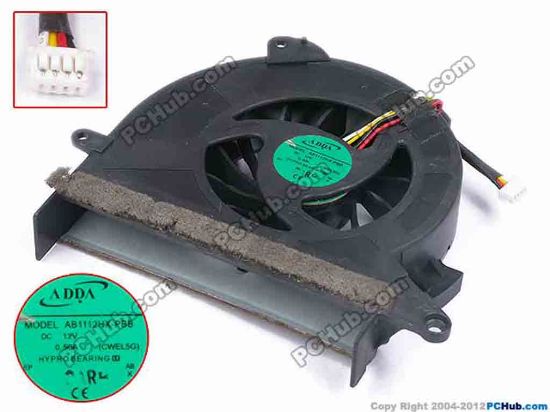 79056 ADDA AB1112HX-PBB Server - Blower Fan CWEL5G, bw85x82x16, w35x4x4, 12V 0.5A ADDA AB1112HX-PBB Server - Blower Fan 