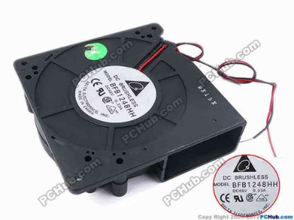79149 Delta Electronics BFB1248HH Server - Blower Fan bw120x120x32, w330x2, 48V 0.33A Delta Electronics BFB1248HH Server - Blower Fan