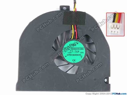79884 ADDA AB0805HX-EB3 Cooling Fan  10H, w185x3x3, 5V 0.38A, Bare fan ADDA AB0805HX-EB3 Cooling Fan  