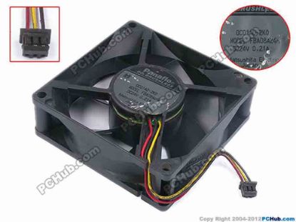 80445 Panasonic FBA08A24H Server - Square Fan -2KO, sq80x80x25, w85x3x3, 24V 0.21A Panasonic FBA08A24H Server - Square Fan 