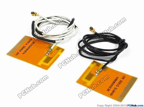 80672 Acer Aspire One D250 Series Wireless Antenna Cable DC33000KB60, DC33000KB70 Acer Aspire One D250 Series Wireless Antenna Cable 