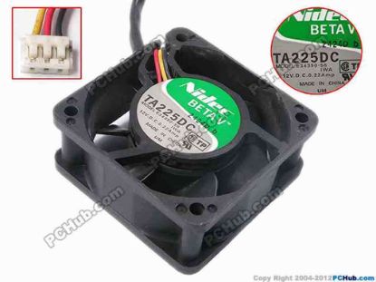 80791 Nidec E34390-58 Server - Square Fan IWA, sq60x60x25, w75x3x3, 12V 0.22A Nidec E34390-58 Server - Square Fan &nbsp;&nbsp;&nbsp;&nbsp;&nbsp;&nbsp;&nbsp;&nbsp;<br />