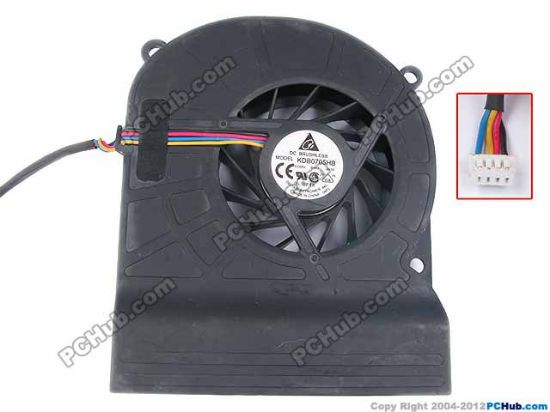 81071 Delta Electronics KDB0705HB Cooling Fan   -9A10, w150x4x4, 5V 0.40A, Bare fan Delta Electronics KDB0705HB Cooling Fan  <span style='font: bold 18px/normal "helvetica neue", helvetica, verdana, sans-serif; color: #ff0000; text-transform: none; text-indent: 0px; letter-spacing: normal; word-spacing: 0px; float: none; display: inline !important; white-space: normal; font-size-adjust: none; font-stretch: normal; background-color: #f8f8f8; -webkit-text-stroke-width: 0px;'>HP CQ1-1125 CQ1-1028 CQ1-1007</span><br />