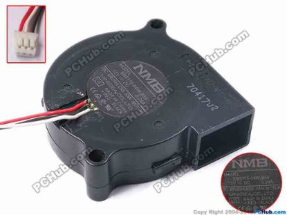 81165 NMB-MAT / Minebea BM5115-04W-B59 Server - Blower Fan L15, bw50x50x15, w250x3x3, 12V 0.24A NMB-MAT / Minebea BM5115-04W-B59 Server - Blower Fan 