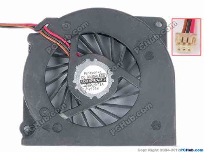 81167 Panasonic UDQFWPH26CFJ Cooling Fan  UDQFWPH26CFJ, w390x3x3, 5V 0.28A, Bare fan Panasonic UDQFWPH26CFJ Cooling Fan  