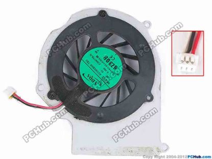 81258 ADDA AD0605HX-TB3 Cooling Fan  CW4Y73L3, w25x3x3, 5V 0.25A, Bare Fan ADDA AD0605HX-TB3 Cooling Fan  