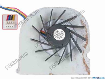 81265 Panasonic UDQF2ZH05DAS Cooling Fan  w45x4x4, 5V 0.26A, Bare fan Panasonic UDQF2ZH05DAS Cooling Fan  