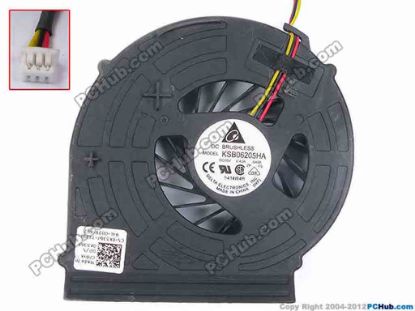 81267 Delta Electronics KSB06205HA Cooling Fan  -9A88, w55x3x3, 5V 0.40A, Bare fan Delta Electronics KSB06205HA Cooling Fan  