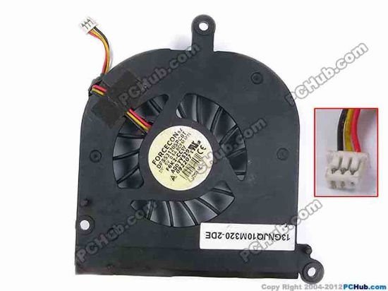 81289 Forcecon DFS531205PC0T Cooling Fan  F6K2-CCW, w20x3x3, 5V 0.50A, Bare fan Forcecon DFS531205PC0T Cooling Fan  