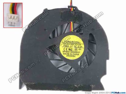 81517 Forcecon DFS551305MC0T Cooling Fan  F9G3, w50x3x3, 5V 0.50A, Bare fan Forcecon DFS551305MC0T Cooling Fan  