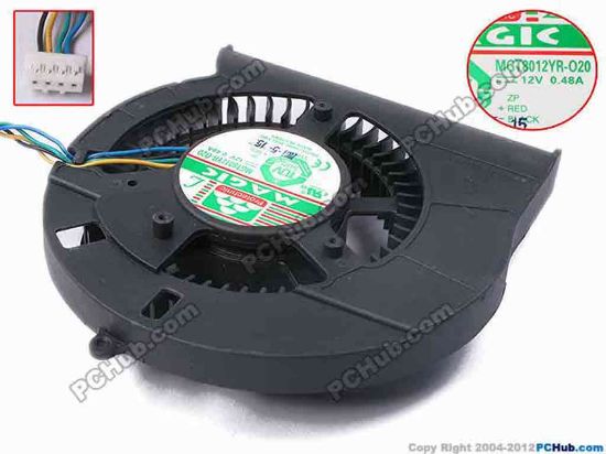 81551 Protechnic Magic MGT8012YR-O20 Server - Round Fan dia93x85x22, w60x4x4, 12V 0.48A Protechnic Magic MGT8012YR-O20 Server - Round Fan 