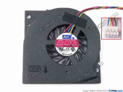 81664 AVC BASA5508R5H Server - Blower Fan P004, bw55x55x8, w110x4x4, 5V 0.4A AVC BASA5508R5H Server - Blower Fan