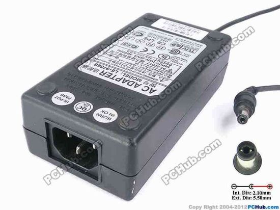 81951 Other Brands Lien Electronics AC Adapter 5V-12V 12V 4.0A, Tip-B, IEC Other Brands Lien Electronics AC Adapter 5V-12V AC Adapter Model: LE-9702B<br />
<br />
AC Input: 100-240V~ 1.5A 50-60Hz <br />
DC Output: 
12V 4.0A 48W<br />
Connecter size: Int. Diameter:  2.10mm    
<br />
                        Ext. Diameter:  5.50mm<br />
                        
Length          : 10.00mm<br />
<br />
Dimensions: 106 x 65 x 31 mm

<p>*Please do not mix up with another adapter with the same model 
number but different connector size, please check carefully the connector's 
measurement of your adapter.<br />
</p>
<div>
<p>**Please take note, 3-wire (IEC C13) AC <a shape="rect" href="http://www.pchub.com/uph/category/356-0-0-1-2/Laptop-Spare-Part.html"><font color="#810081">power cord</font></a> not included.</p></div>