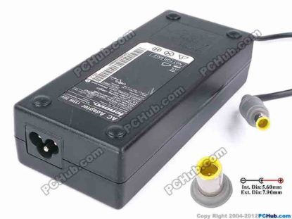 82024 Lenovo Common Item (Lenovo) AC Adapter- Laptop 20V 6.75A, (5.6/7.9mm), 3 Prong Lenovo Common Item (Lenovo) AC Adapter- Laptop <span id="ctl00_ContentPlaceHolder1_ItemDesc1_lblItemDescription" class="span11">&nbsp;Lenovo P/N: 45N0052
<div>Model:&nbsp;45N0053</div>
<div>INPUT: 100V-240V~ 1.5A, 50-60Hz</div>
<div>OUTPUT: 20V 6.75A 135W</div>
<div>Connector Size: Int. Diameter: 5.60mm <br />
                        Ext. Diameter: 7.90mm<br />
                       (Signal pin in the middle)<br />
<br />
Dimensions: 155 x 67 x 37 mm</div>
<div></div>
<div></div>
<div>*Please take note, 3 wire AC <a href="http://www.pchub.com/uph/category/356/Power-Core.html">power cord</a> not included.<br />
</div></span>
