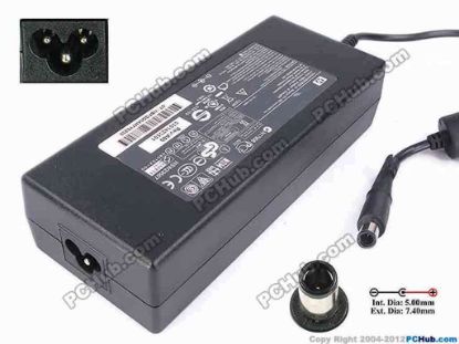 82078 HP Common Item (HP) AC Adapter- Laptop 19V 7.89A,  (5.0/7.4mm), 3-prong HP Common Item (HP) AC Adapter- Laptop <div>Model: HSTNN-LA09</div>
<div>LITE-ON&nbsp;Model:&nbsp;PA-1151-03HQ<br />
HP Part NO: 60081-001<br />
<br />
</div>
<div>INPUT: 100-240V~2A, 50-60Hz&nbsp;</div>
<div>OUTPUT: 19V 7.89A 150W</div>
<div>Connecter size: Int. Diameter: 5.0mm&nbsp;</div>
<div>Ext. Diameter: 7.40mm</div>
<div>(Signal pin in the middle)</div>
<div><br />
</div>
<div>Dimensions: 167 X 70 X 41 mm</div>
<div><br />
</div>
<div>*Please take note, 3 wire AC power cord not included.</div>