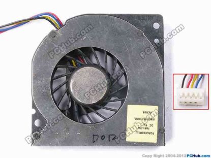 82411 Forcecon Common Item (Forcecon) Server - Blower Fan bw55x55x8, w80x4x5, 5V Forcecon Common Item (Forcecon) Server - Blower Fan
