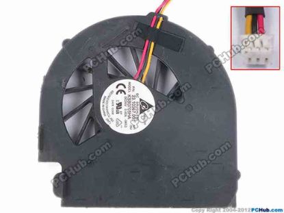 82422 Delta Electronics KSB0705HA Cooling Fan  -9K63, w45x3x3, 5V 0.4A, Bare Fan Delta Electronics KSB0705HA Cooling Fan  