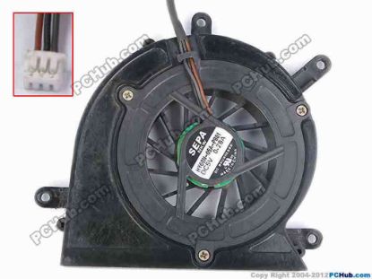 82563 SEPA HY50E-05A-P801 Cooling Fan  w60x3x3, 5V 0.28A, Bare Fan SEPA HY50E-05A-P801 Cooling Fan  