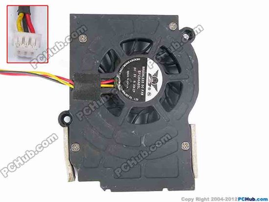 82651 Other Brands EVERCOOL Cooling Fan  EFC04A05L, w105x3x3, 5V 0.3A, Bare Fan Other Brands EVERCOOL Cooling Fan  