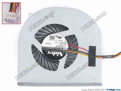 82675 Nidec G70N05NS3MT Cooling Fan  57T133, 0412ST, w55x4x4, 5V 0.37A, Bare Fan Nidec G70N05NS3MT Cooling Fan  