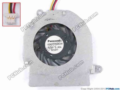 82735 Panasonic UDQFYFR10CAR Cooling Fan  w70x3x3, 5V 0.3A, Bare Fan Panasonic UDQFYFR10CAR Cooling Fan  