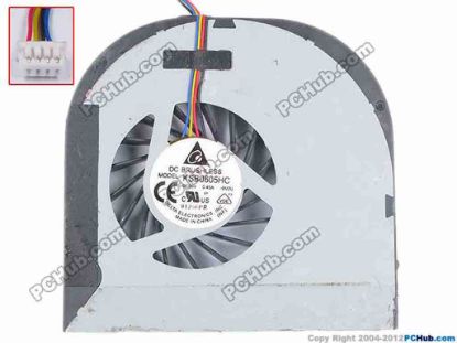 82779 Delta Electronics KSB0605HC Cooling Fan  -9M2U, w25x4x4, 5V 0.45A, Bare Fan Delta Electronics KSB0605HC Cooling Fan  