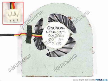 83314 SUNON MF50060V1-Q010-G99 Cooling Fan  w35x3x3, 5V, Bare fan, SUNON MF50060V1-Q010-G99 Cooling Fan  