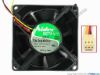 83318 Nidec M35133-58PW1 Server - Square Fan sq80x80x38, w255x3x3, 24V 0.44A Nidec M35133-58PW1 Server - Square Fan 
