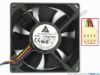 83355 Delta Electronics AFB0812SH Server - Square Fan -5C58, sq80x80x25, w100x4x4, 12V 0.51A Delta Electronics AFB0812SH Server - Square Fan 
