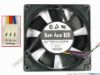 84166 Sanyo Denki 109P1212M440 Server - Square Fan sq120x120x25, w200x3x3, 12V 0.14A Sanyo Denki 109P1212M440 Server - Square Fan 