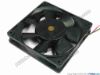84166 Sanyo Denki 109P1212M440 Server - Square Fan sq120x120x25, w200x3x3, 12V 0.14A Sanyo Denki 109P1212M440 Server - Square Fan 